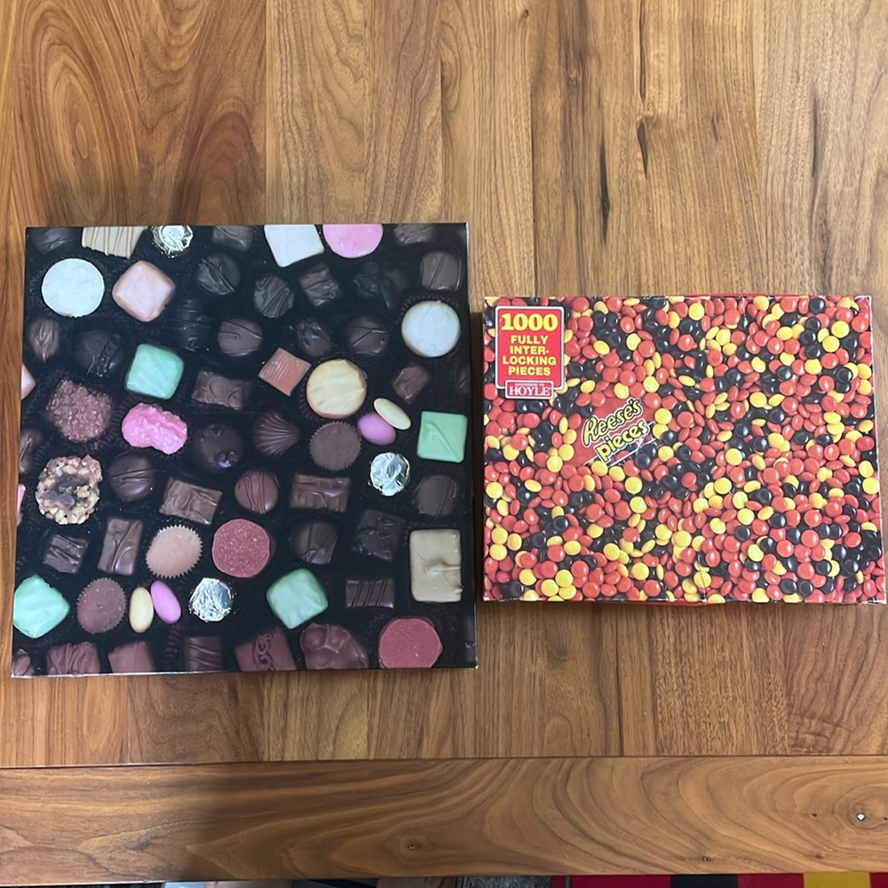 Candy Themed Vintage Puzzle Bundle (2)